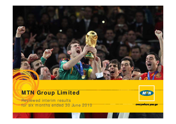 mtn group lim ited mtn group lim ited