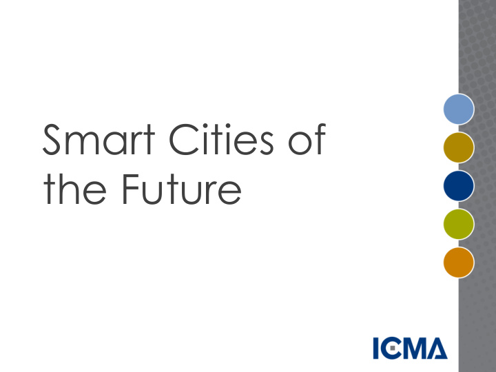 smart cities of