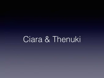 Ciara &amp; Thenuki  18.9 | will the stages for the  development of a service  be the same as for a