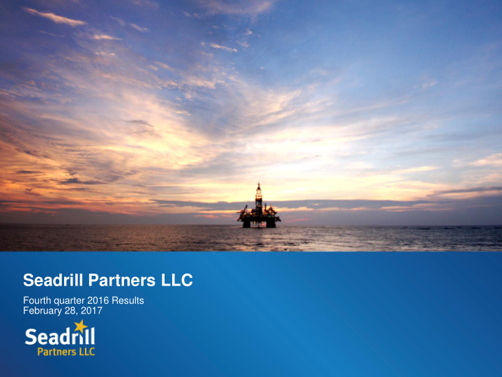 seadrill partners llc