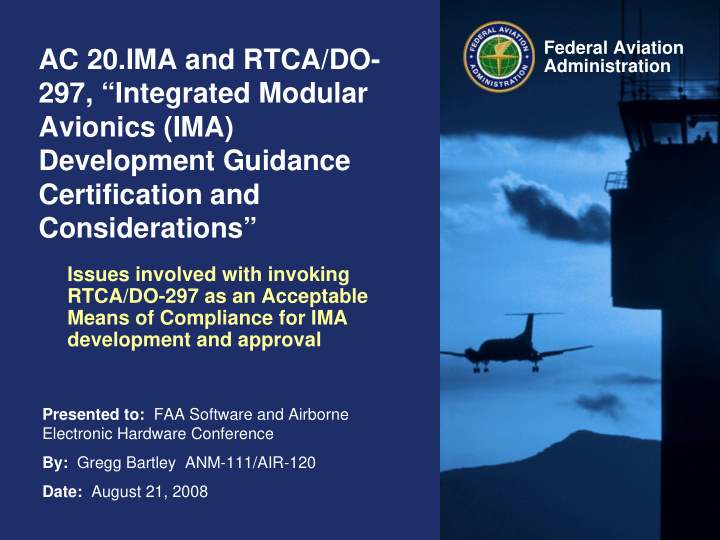 ac 20 ima and rtca do