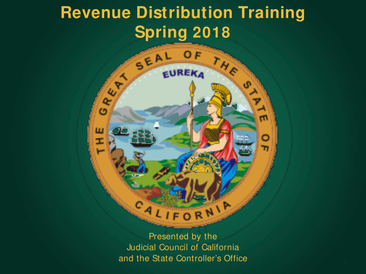 revenue distribution training