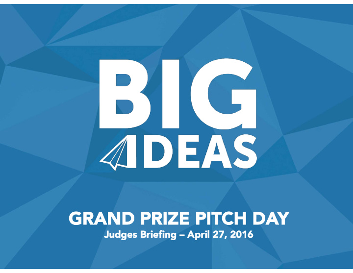 grand prize pitch da grand prize pitch day y