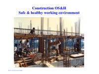 construction os h safe healthy working environment