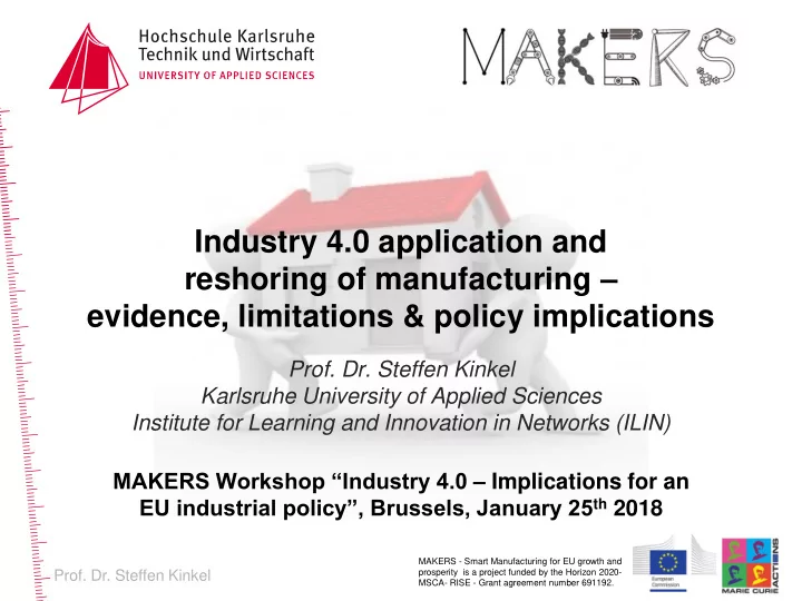 industry 4 0 application and reshoring of manufacturing