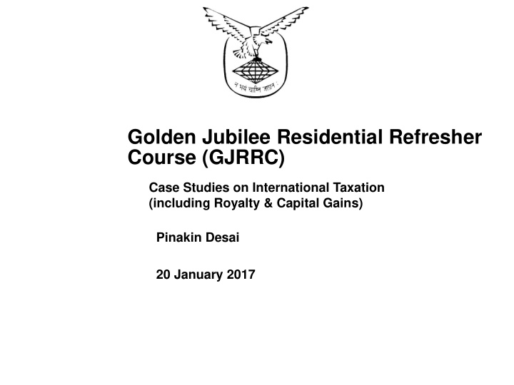 golden jubilee residential refresher course gjrrc