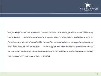 Poverty Rates by Census Tracts  The following document is a presentation that was delivered to the