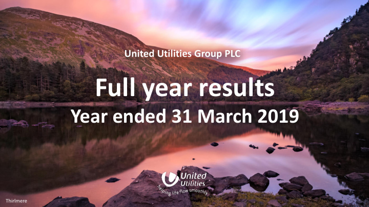 full year results