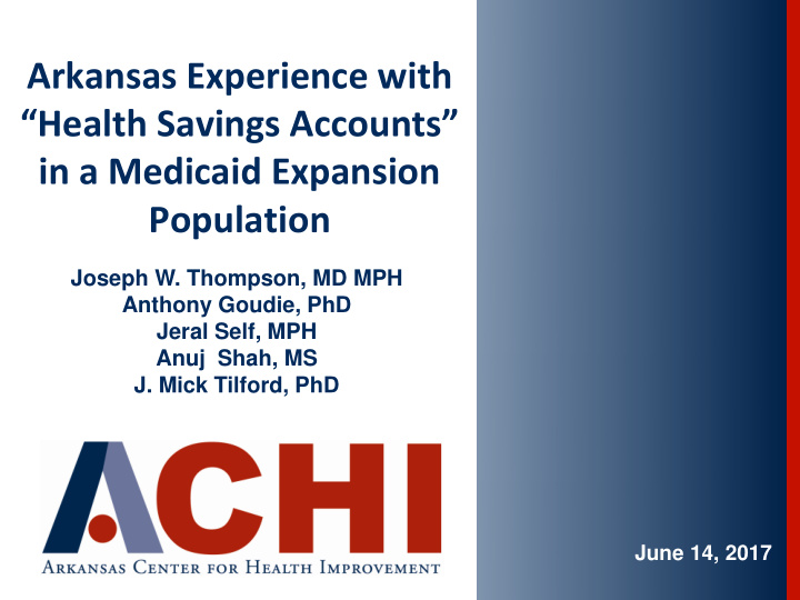 health savings accounts