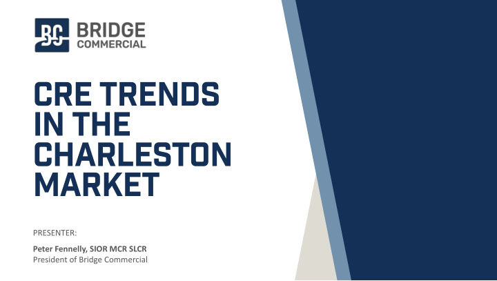 cre trends in the charleston market