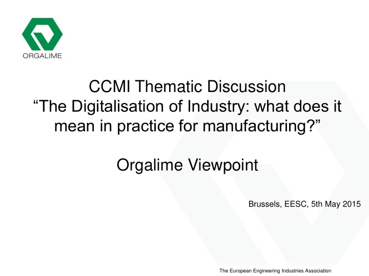 mean in practice for manufacturing