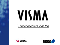 tender offer for liinos plc