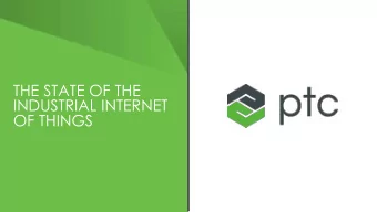INDUSTRIAL INTERNET  OF THINGS  Title : The State of the Industrial Internet of Things
