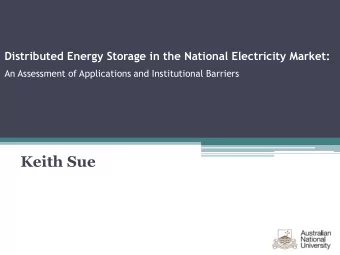 Keith Sue  National Electricity Market  Five Regions    New South Wales    Queensland