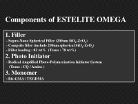 components of estelite omega