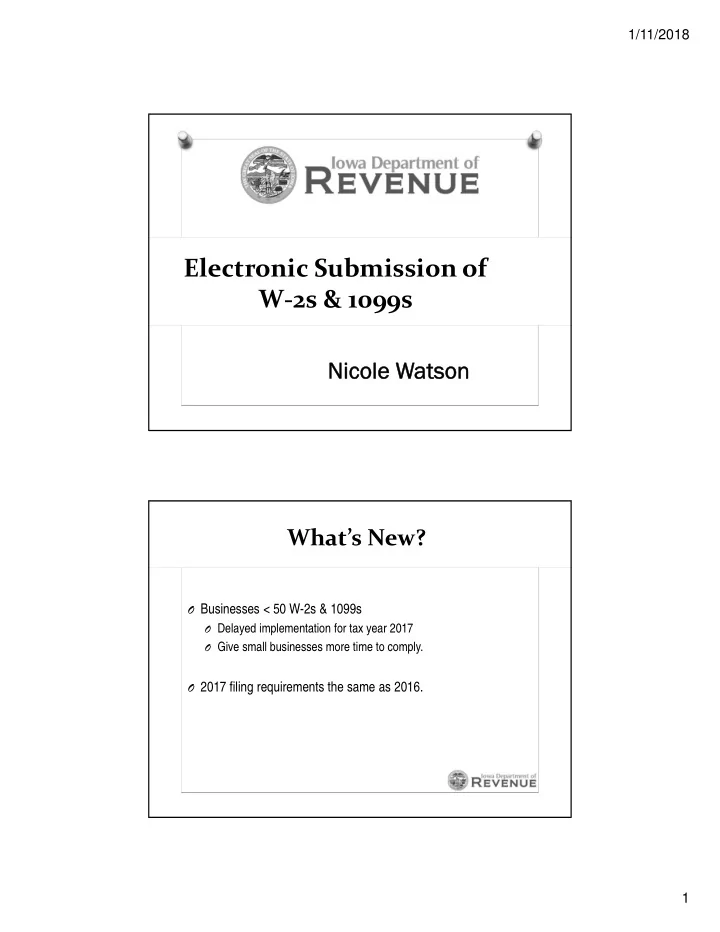 electronic submission of w 2s 1099s