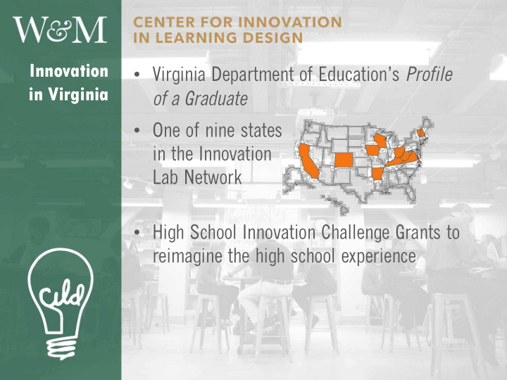 innovation virginia department of education s profile in