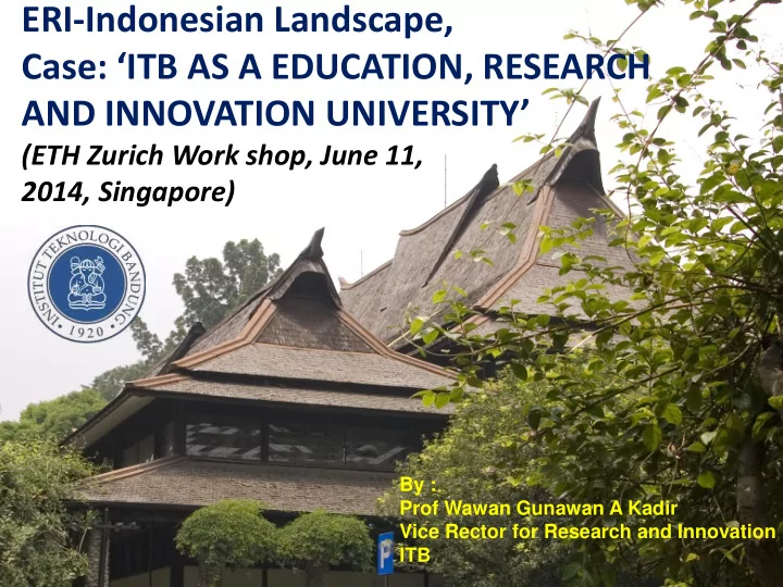 eri indonesian landscape