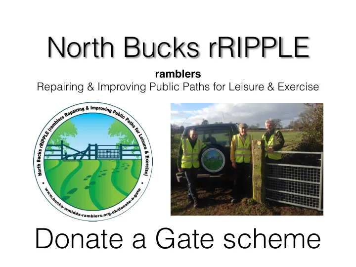 north bucks rripple