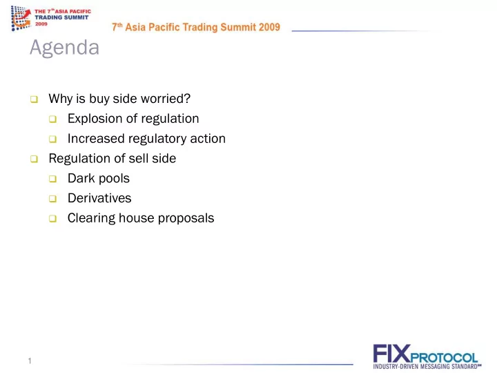 agenda