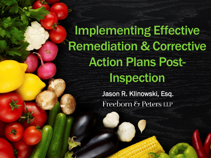 implementing effective remediation corrective action