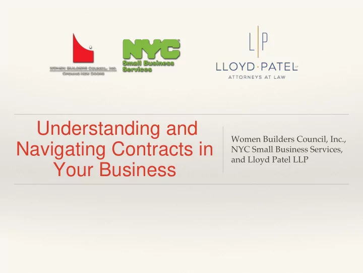 understanding and