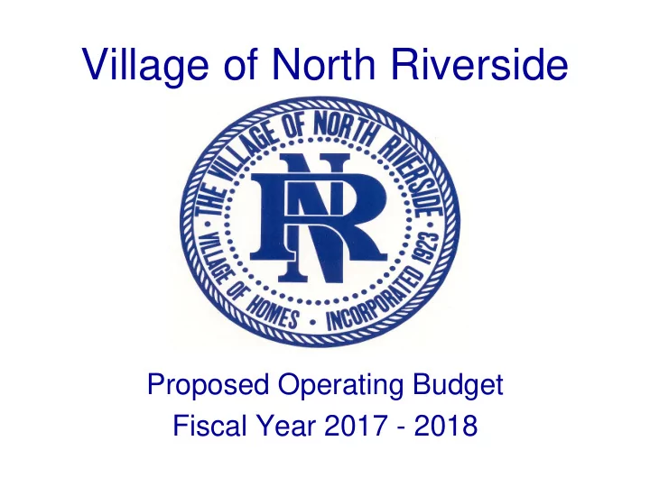 village of north riverside