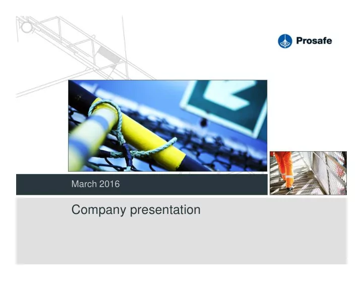 company presentation disclaimer