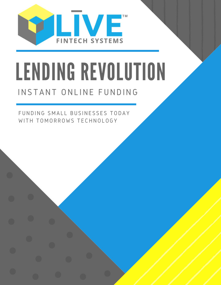 lending revolution
