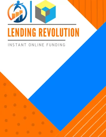 LENDING REVOLUTION  INSTANT ONLINE FUNDING  COMPLETES  CONFIRMATION!  APPLICATION  I accept the