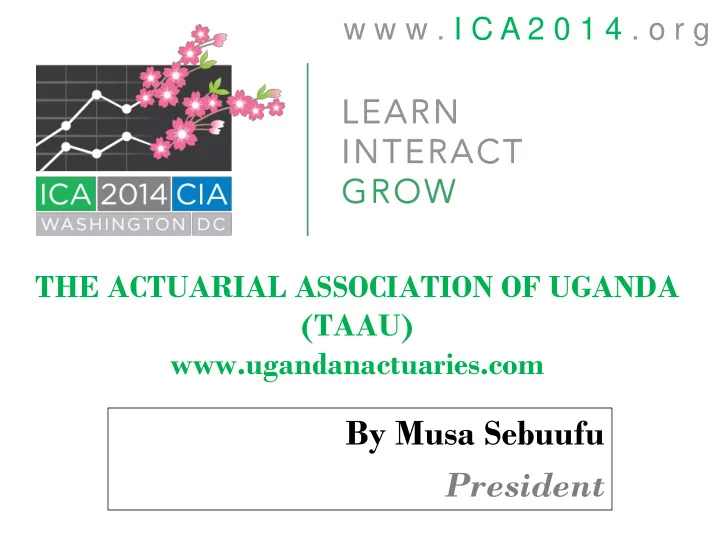 by musa sebuufu president uganda