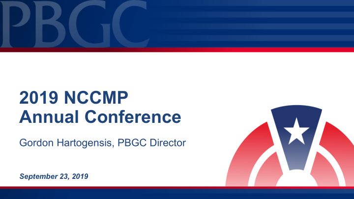 2019 nccmp annual conference