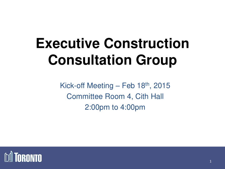 consultation group