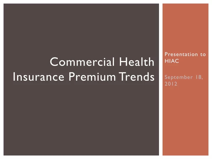 commercial health