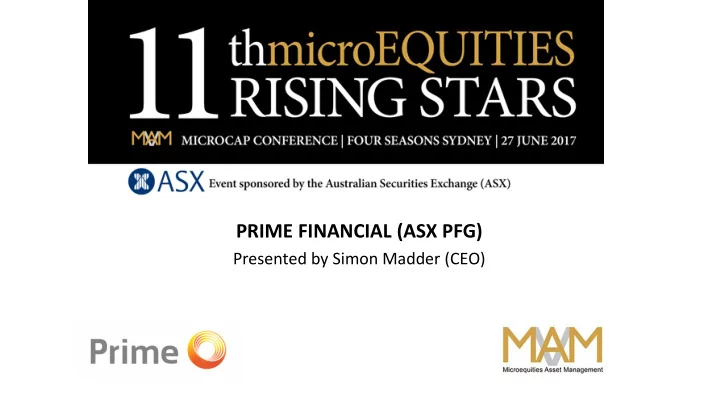 prime financial asx pfg