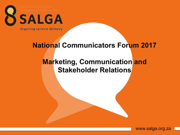 national communicators forum 2017