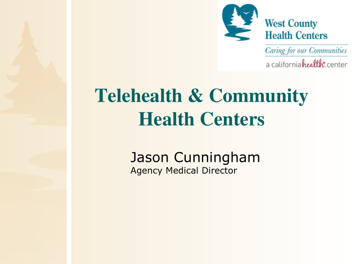 telehealth amp community health centers