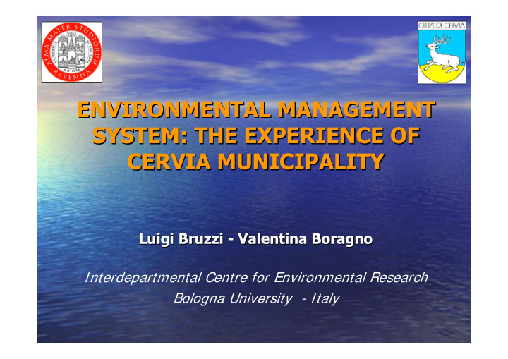 environmental management environmental management system