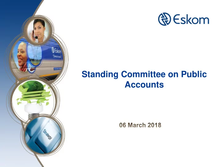 standing committee on public accounts