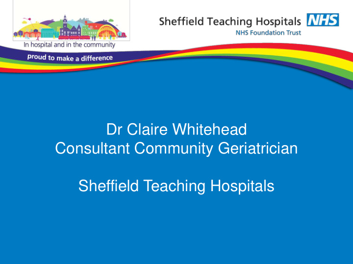 dr claire whitehead