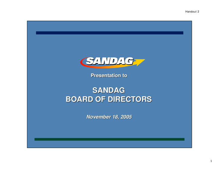 sandag sandag board of directors board of directors