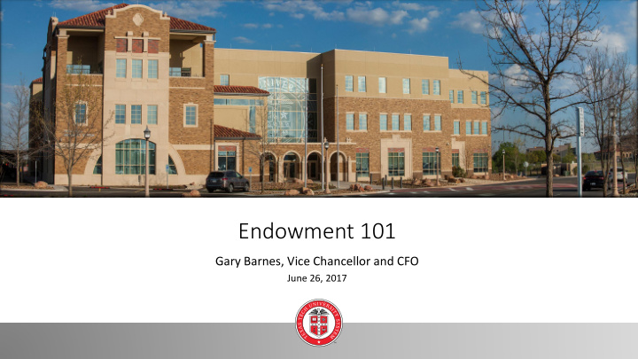 endowment 101