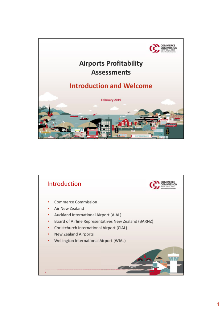 airports profitability assessments introduction and