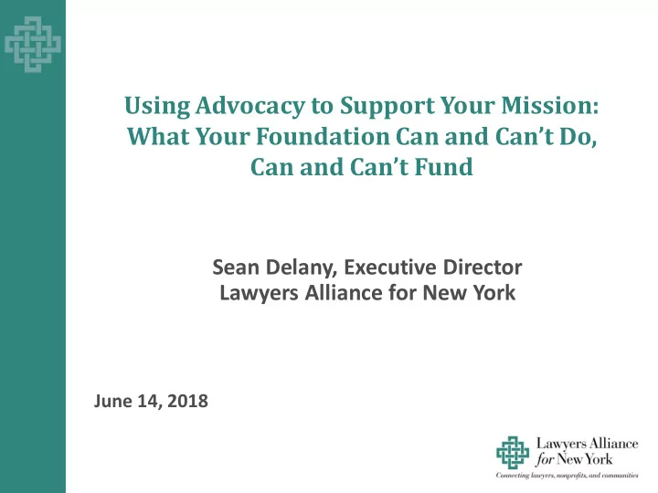 what your foundation can and can t do can and can t fund