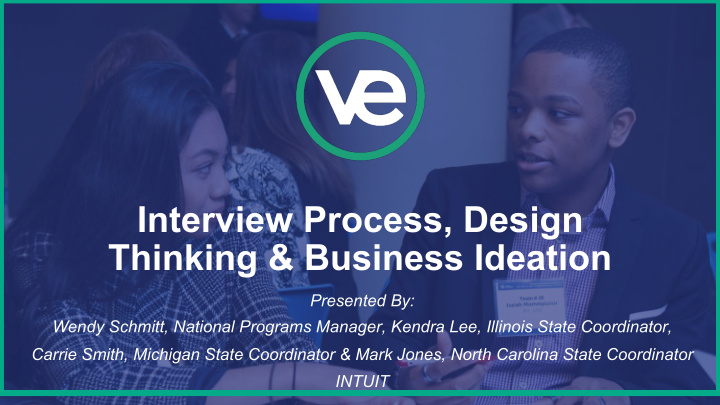interview process design thinking business ideation