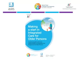 Healthcare &amp; Social Services Access to MCMOP  Frail Elderly  North Dublin  POA  At Home  PHN