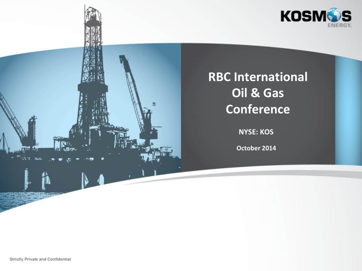 rbc international oil gas conference
