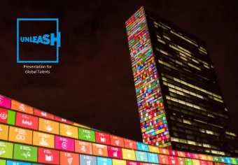 Presentation for  Global Talents  UNLEASH offers talents opportunity to pivot innovative  solutions