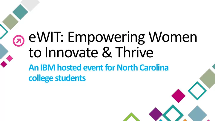 ewit empowering women to innovate thrive