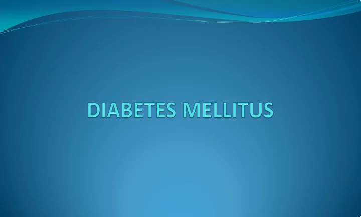 it is a metabolic disorder characterized by decreased